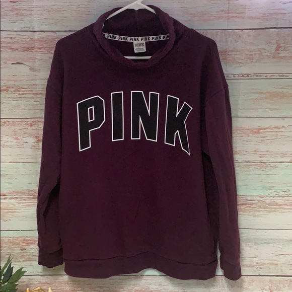 PINK Victoria's Secret Tops - PINK Victoria’s Secret Sweatshirt / Small / Plum